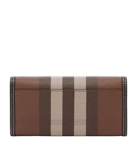 burberry harris continental wallet|burberry checkbook cover.